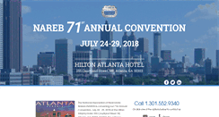 Desktop Screenshot of narebconference.com